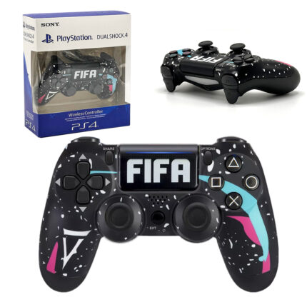 SONY DualShock Manette PS4 Sans Fil, Batterie Rechargeable (High Copy) – Edition FIFA