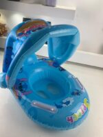 ⁦Bouée de natation gonflable pour bébé avec toit – عوامة أطفال مع مظلة⁩ - الصورة ⁦8⁩