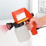 ⁦Pistolet de Peinture Pulvérisateur 600ml 0.8mm 75W⁩ - الصورة ⁦7⁩