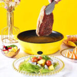⁦Tadjine et Grille antiadhésive barbecue électrique 26cm⁩ - الصورة ⁦3⁩