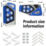 ⁦Kit de Couvre-Pédales Antidérapants pour Voiture – مجموعة أغطية دواسات السيارة غير القابلة للانزلاق⁩ - الصورة ⁦5⁩