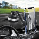 ⁦Support de téléphone portable à ventouse pour voiture⁩ - الصورة ⁦4⁩