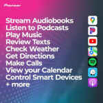 ⁦Pioneer Écran de voiture Android de 10.4 pouces compatible Apple CarPlay Android Auto – شاشة ذكية للسيارة⁩ - الصورة ⁦6⁩