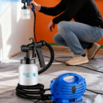 مسدس الطلاء الكهربائي المبتكر لاستعمال سهل بأداء متميز PAINT ZOOM Pistolet A Peinture Electrique A Usage Facile 800ml 600W
