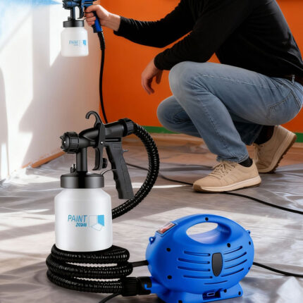 مسدس الطلاء الكهربائي المبتكر لاستعمال سهل بأداء متميز PAINT ZOOM Pistolet A Peinture Electrique A Usage Facile 800ml 600W