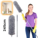 Plumeau télescopique Lavable en Microfibre – أداة تنظيف في الزوايا البعيدة