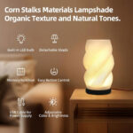 ⁦Lampe de chevet et vase lumineux avec 3 couleurs et 9 niveaux de luminosité réglables – مصباح ديكور داخلي⁩ - الصورة ⁦3⁩