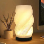 ⁦Lampe de chevet et vase lumineux avec 3 couleurs et 9 niveaux de luminosité réglables – مصباح ديكور داخلي⁩ - الصورة ⁦4⁩