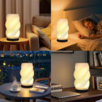 ⁦Lampe de chevet et vase lumineux avec 3 couleurs et 9 niveaux de luminosité réglables – مصباح ديكور داخلي⁩ - الصورة ⁦6⁩
