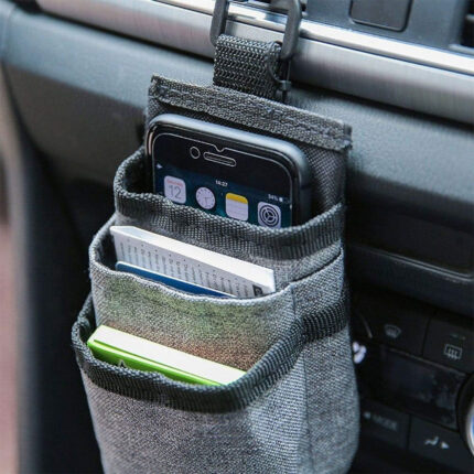 Organiseur de poche pour grille d’aération de voiture – منظم أغراض في السيارة
