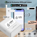 ⁦Mini imprimante Code barre Thermique Bluetooth pour Smartphone – طابعة ملصقات حرارية لاسلكية⁩ - الصورة ⁦4⁩
