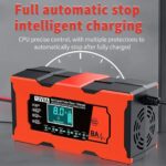 ⁦Chargeur de batterie intelligent 12 V 8 A pour voiture – شاحن بطارية السيارة⁩ - الصورة ⁦4⁩