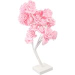 ⁦Lampe de Table fleur avec LED – مصباح طاولة زهور⁩ - الصورة ⁦7⁩