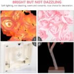 Lampe de Table fleur avec LED – مصباح طاولة زهور - Image 3