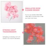 ⁦Lampe de Table fleur avec LED – مصباح طاولة زهور⁩ - الصورة ⁦4⁩