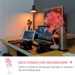 ⁦Lampe de Table fleur avec LED – مصباح طاولة زهور⁩ - الصورة ⁦6⁩