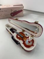 ⁦Boîte à Musique Vintage avec Déesse Rotative et Mécanisme de Violon – صندوق موسيقى مع آلية كمان⁩ - الصورة ⁦9⁩