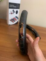 ⁦Couvre Volant Universel en Carbon Fiber 2Pcs⁩ - الصورة ⁦10⁩