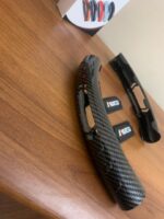 ⁦Couvre Volant Universel en Carbon Fiber 2Pcs⁩ - الصورة ⁦9⁩