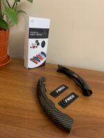 ⁦Couvre Volant Universel en Carbon Fiber 2Pcs⁩ - الصورة ⁦8⁩