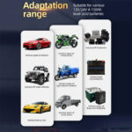 ⁦Chargeur de batterie voiture automatique intelligent 12-12v.10Amp – شاحن بطارية للسيارات⁩ - الصورة ⁦4⁩
