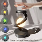 ⁦Lampe de Chevet en Spirale Design Moderne Lumière RGB – مصباح لاسلكي بأضواء متغيرة⁩ - الصورة ⁦2⁩