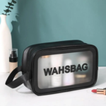 ⁦Trousse de Douche Wash-bag transparent, étanche⁩ - الصورة ⁦3⁩