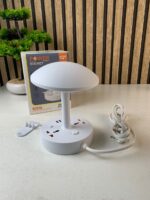 ⁦Multiprise et lampe de bureau 2500W avec USB Ports à intensité variable 3 couleurs⁩ - الصورة ⁦7⁩