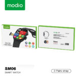 ⁦Modio SM06 Smartwatch avec Carte SIM, Appel HD et Camera – ساعة ذكية أصلية⁩ - الصورة ⁦2⁩