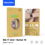 ⁦HainoTeko SQ-17 Mini Smart Watch Series 10 AMOLED avec 3 Bracelets – ساعة ذكية أصلية للنساء⁩ - الصورة ⁦5⁩
