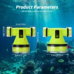 ⁦Lampe Frontale de Plongée Étanche et Rechargeable – مصباح غطس⁩ - الصورة ⁦6⁩