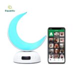 ⁦Lampe Lune Colorée avec Haut-Parleur Coran – مصباح القمر الملون مع مكبر صوت القرآن⁩ - الصورة ⁦3⁩