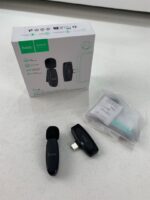 ⁦Hoco L15 Microphone Cravate Sans fil Type-C – ميكروفون لاسلكي أصلي⁩ - الصورة ⁦6⁩