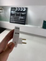 ⁦Pack 2 Multiprise Murale Plate Derrière Meuble avec USB – مقبس طاقة⁩ - الصورة ⁦8⁩