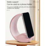 ⁦Haut-parleur tactile lampe lunaire ,moon touch speaker⁩ - الصورة ⁦5⁩