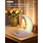 ⁦Haut-parleur tactile lampe lunaire ,moon touch speaker⁩ - الصورة ⁦4⁩