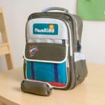 Sac à Dos pour Enfants avec Trousse Assortie 2504 Vert – حقيبة ظهر مدرسية للأطفال مع مقلمة أخضر