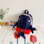 Sac à dos Enfants Design Requin Mignon Bleu Nuit – حقيبة أطفال برسوم القرش أزرق ليلي