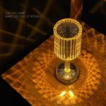 ⁦Veilleuse en cristal avec télécommande tactile USB⁩ - الصورة ⁦5⁩