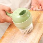 ⁦Set de coupe-légumes électrique portable 4 en 1 Chargement USB⁩ - الصورة ⁦2⁩