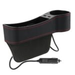 ⁦Organisateur Latéral de Console avec Chargeur USB et Porte-Gobelet – منظم جانبي لسيارة مع شاحن USB وحامل أكواب⁩ - الصورة ⁦2⁩