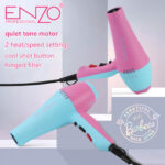 ⁦ENZO PROFESSIONAL Seche cheveux Ionic turbo 17000 RPM Edition Barbie⁩ - الصورة ⁦2⁩