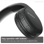 ⁦Sony Casque Bluetooth Original sans fil assistant vocal intégré, charge rapide, autonomie jusqu'à 35 heures WH-CH510⁩ - الصورة ⁦3⁩