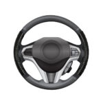 ⁦Couvre Volant Universel en Carbon Fiber 2Pcs⁩ - الصورة ⁦3⁩