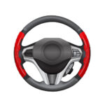 ⁦Couvre Volant Universel en Carbon Fiber 2Pcs⁩ - الصورة ⁦2⁩
