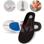 Semelles Gel Orthopédique pour amorti Les chocs et soulage Les épines calcanéennes