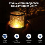 ⁦Star Master Veilleuse Galaxy et Projecteur d’étoiles – جهاز عرض النجوم⁩ - الصورة ⁦7⁩