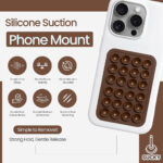 ⁦Support de téléphone Mains Libre à Ventouse – حامل هاتف قابل للتثبيت بسهولة⁩ - الصورة ⁦7⁩