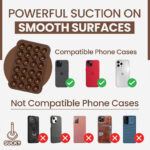 ⁦Support de téléphone Mains Libre à Ventouse – حامل هاتف قابل للتثبيت بسهولة⁩ - الصورة ⁦5⁩