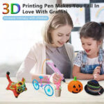 ⁦Stylo 3D Graffiti pour Enfants avec Recharges de Filament – قلم رسم ثلاثي الأبعاد للأطفال⁩ - الصورة ⁦7⁩